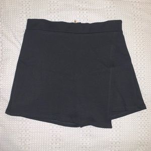 Black Envelope Skort/shorts/skirt